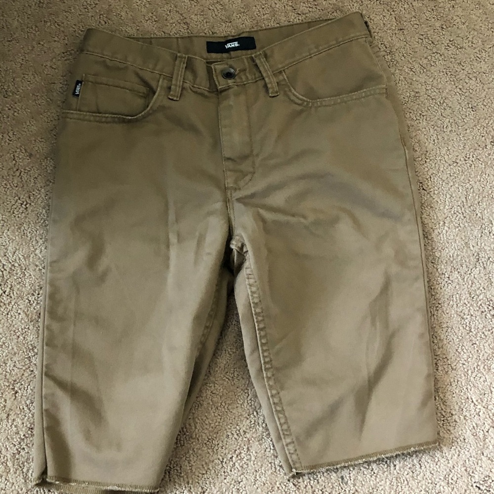Vans cropped shorts